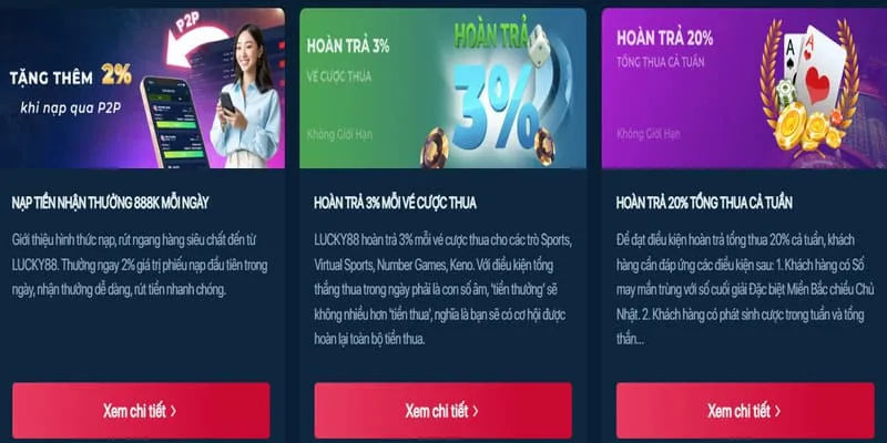 Các chương trình khuyến mãi thể thao hấp dẫn
